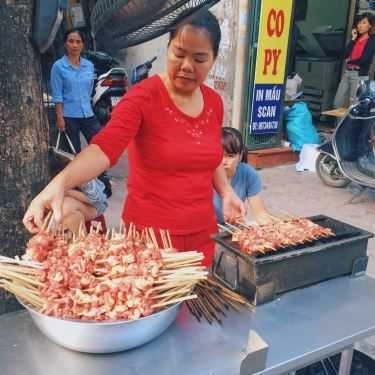 Món ăn- Ăn vặt Thịt Xiên Nướng Cô Huyền - Nguyên Hồng