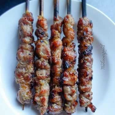 Món ăn- Ăn vặt Thịt Xiên Nướng - Nguyễn Ngọc Vũ