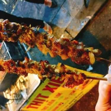 Món ăn- Ăn vặt Thịt Xiên Nướng - Tạ Hiện