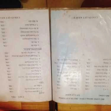 Thực đơn- Cafe Thỏ - Fastfood & Drinks