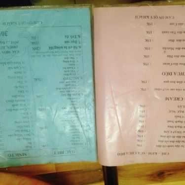 Thực đơn- Cafe Thỏ - Fastfood & Drinks