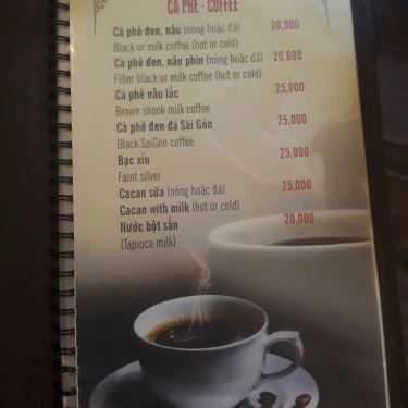 Tổng hợp- Thủy Lâm Coffee