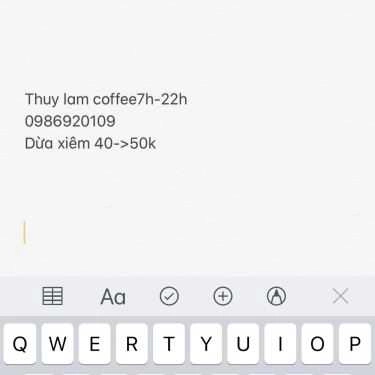 Tổng hợp- Thủy Lâm Coffee