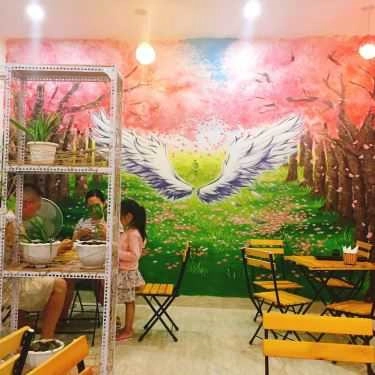 Không gian- Cafe Tiệm Trà Mèo Ngố