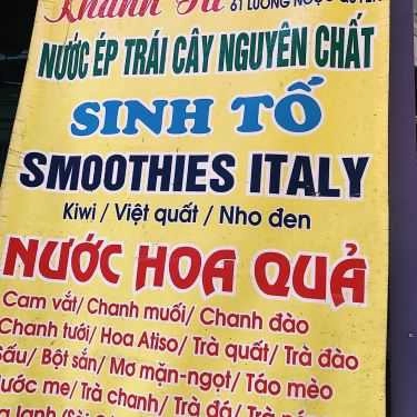 Thực đơn- Tím Coffee - Lương Ngọc Quyến