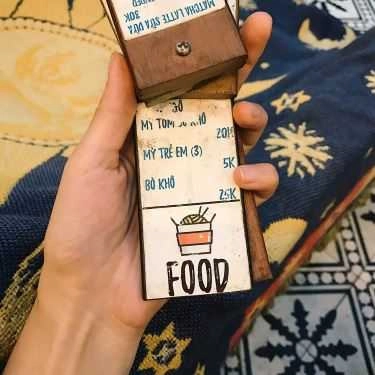Thực đơn- Tổ Cafe