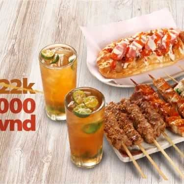 Thực đơn- Ăn vặt Tok - Xiên Nướng Đường Phố