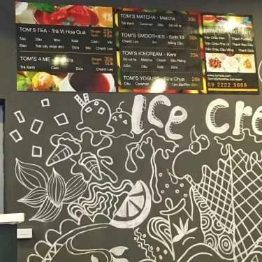 Thực đơn- Cafe Tom's Smoothie & Icecream - Golden Palace