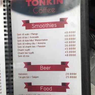 Tổng hợp- Tonkin Coffee - Nguyễn Hữu Huân
