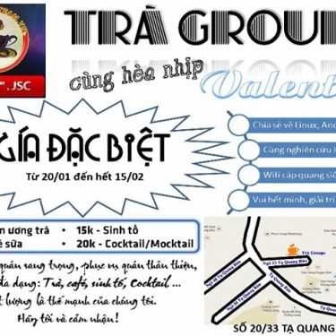 Tổng hợp- Cafe Trà Groups - Tạ Quang Bửu