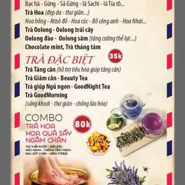 Thực đơn- Cafe Trà Hoa Đà Lạt 1893 In Hà Nội