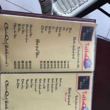 Thực đơn- Cafe Trà Hoa Quán - Hồ Văn Quán