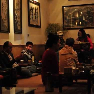Không gian- Cafe Trà Quán Sen - Hoàng Ngọc Phách