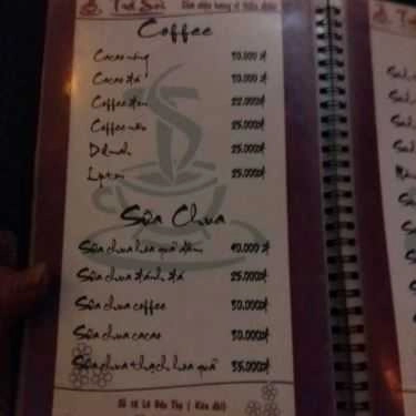 Thực đơn- Trà Sỏi Cafe