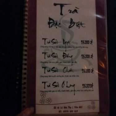 Thực đơn- Trà Sỏi Cafe