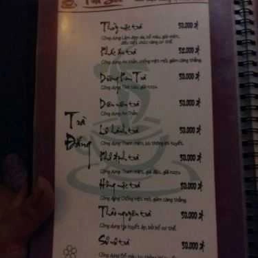 Thực đơn- Trà Sỏi Cafe