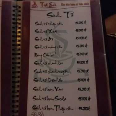 Thực đơn- Trà Sỏi Cafe