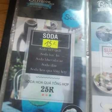Thực đơn- Cafe Trà Sữa Bi Moon