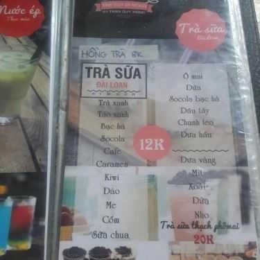 Thực đơn- Cafe Trà Sữa Bi Moon