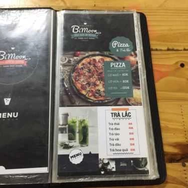 Thực đơn- Cafe Trà Sữa Bi Moon