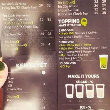 Tổng hợp- Cafe Trà Sữa Bobapop - Lê Đại Hành