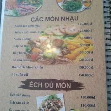 Thực đơn- Cafe Trà Sữa Bumba - Phù Lỗ