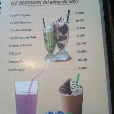 Thực đơn- Cafe Trà Sữa Bumba - Phù Lỗ