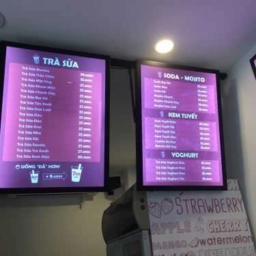 Thực đơn- Cafe Trà Sữa Bumba - Hồ Tùng Mậu