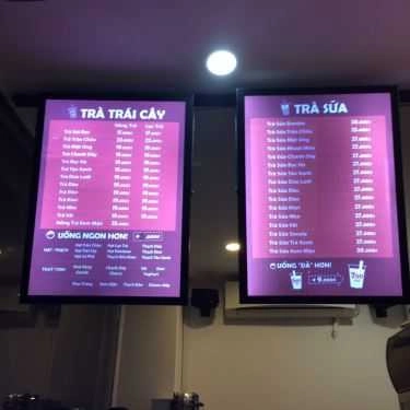 Thực đơn- Cafe Trà Sữa Bumba - Hồ Tùng Mậu