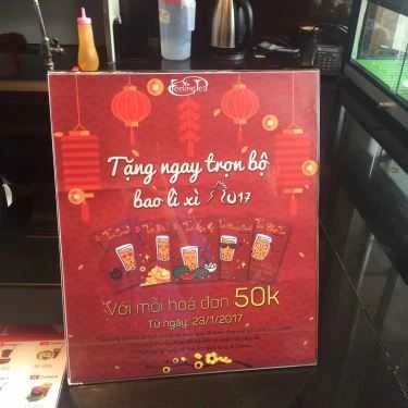 Thực đơn- Cafe Trà Sữa Feeling Tea - Tân Mai