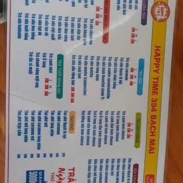 Tổng hợp- Cafe Trà Sữa Happy Time - Bạch Mai