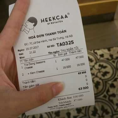 Tổng hợp- Cafe Trà Sữa Heekcaa - Lê Đại Hành