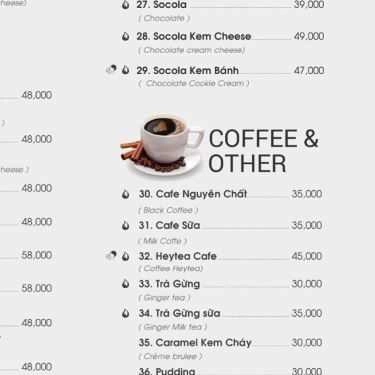 Tổng hợp- Cafe Trà Sữa Heytea