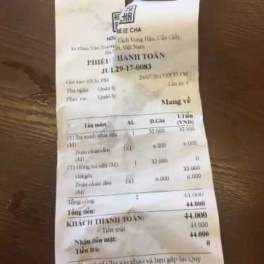 Tổng hợp- Cafe Trà Sữa House Of Cha - Phan Văn Trường