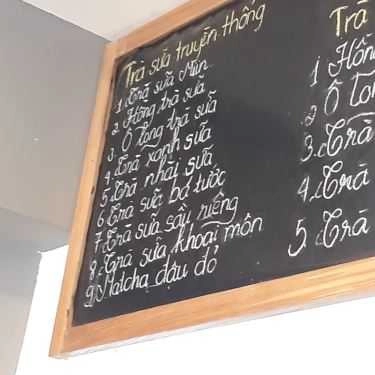 Thực đơn- Cafe Trà Sữa Mi In Cha