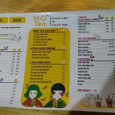 Tổng hợp- Cafe Trà Sữa Mio Tea