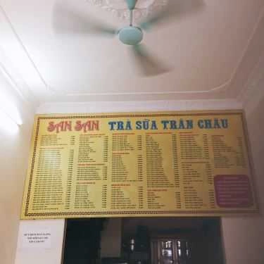 Thực đơn- Cafe Trà Sữa Shan Shan - Ao Sen
