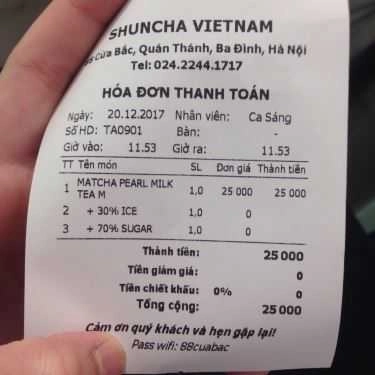 Tổng hợp- Cafe Trà Sữa Shun Cha