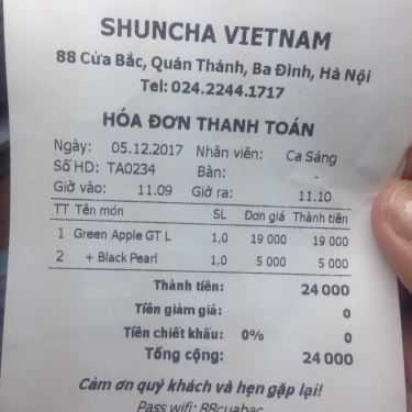 Tổng hợp- Cafe Trà Sữa Shun Cha