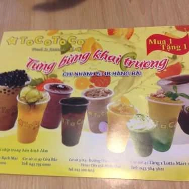Tổng hợp- Cafe Trà Sữa Tocotoco - Hàng Bài
