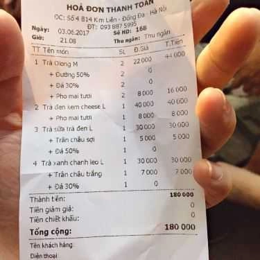 Tổng hợp- Cafe Trà Sữa Taster's Choice