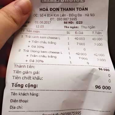 Tổng hợp- Cafe Trà Sữa Taster's Choice