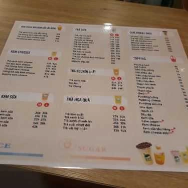Thực đơn- Cafe Trà Sữa Taster's Choice - Phố Huế