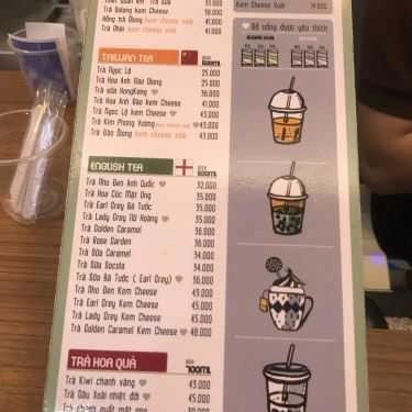 Thực đơn- Cafe Trà Sữa Tea Lab