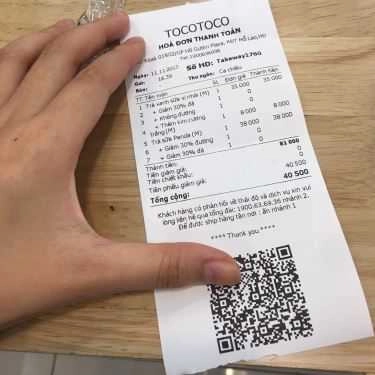Thực đơn- Cafe Trà Sữa Tocotoco - Hồ Gươm Plaza