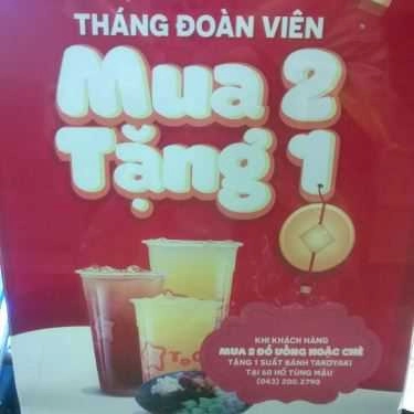 Tổng hợp- Cafe Trà Sữa Tocotoco - Hồ Tùng Mậu
