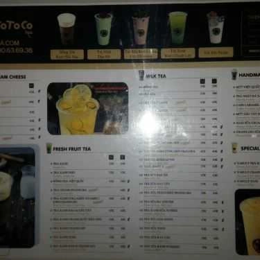 Tổng hợp- Cafe Trà Sữa Tocotoco - Lê Văn Hiến
