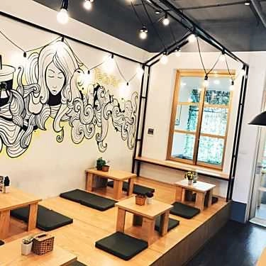 Không gian- Cafe Trà Sữa Tocotoco - Ngô Gia Tự