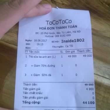 Tổng hợp- Cafe Trà Sữa Tocotoco - Phố Nhổn