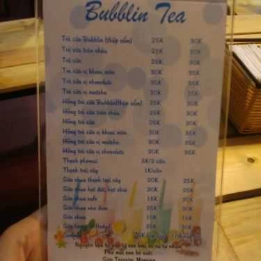 Tổng hợp- Cafe Trà Sữa Trân Châu Bubblin Tea